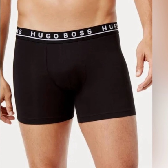 Boss Hugo Boss Cotton Stretch Boxer Briefs Long - Picture 2 of 9